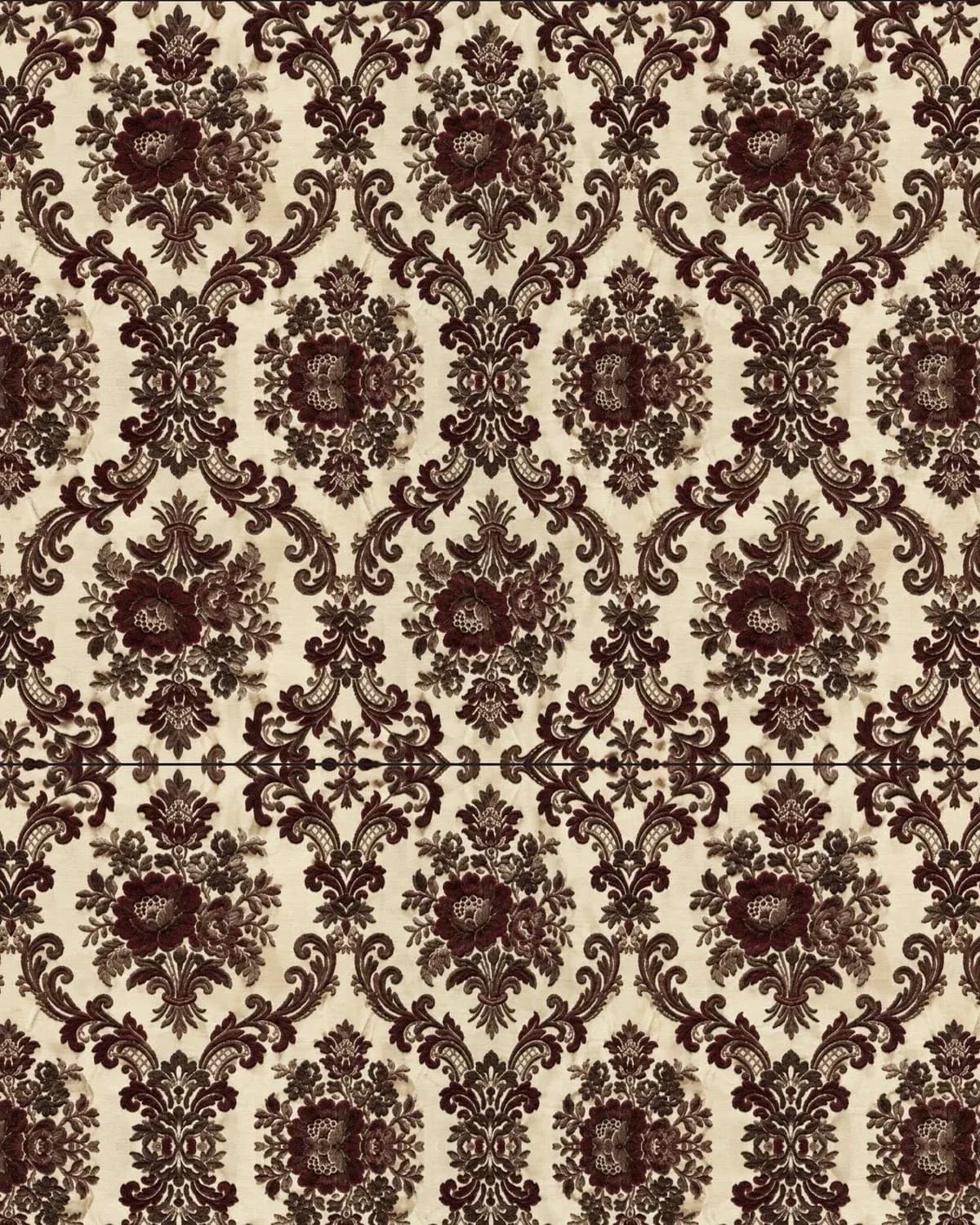 Vintage Fleur printed modal hijab